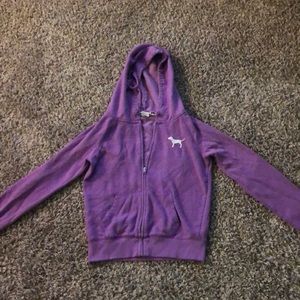 Victoria’s Secret Pink zip up hoodie